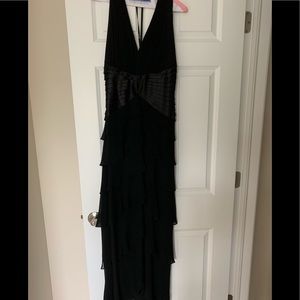 Floor length evening dress